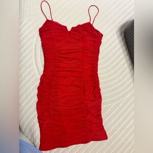 Princess polly red mini dress